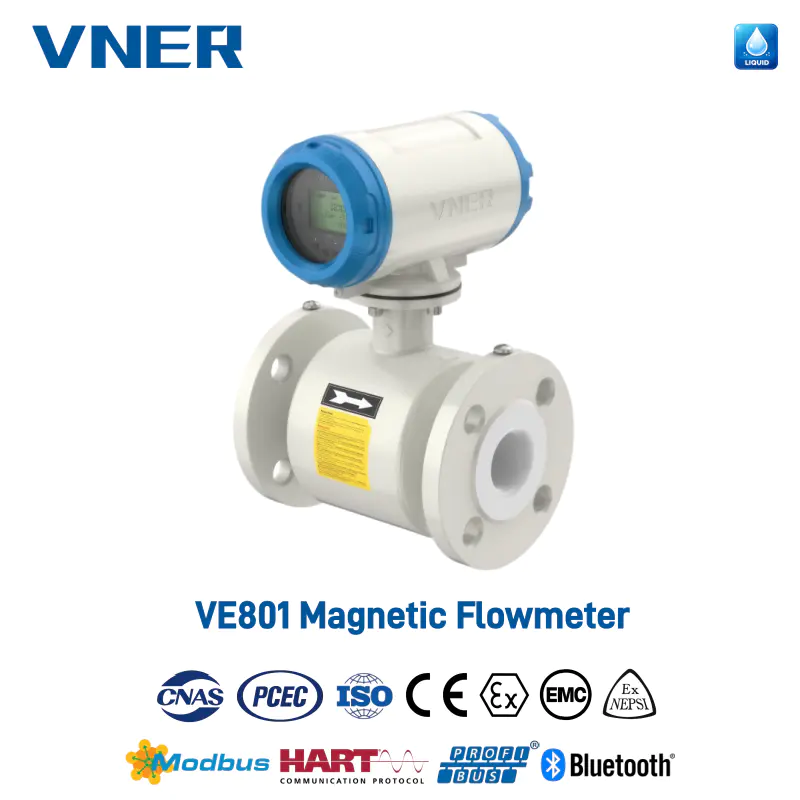 VE801 Univerzální elektromagnetický průtokoměr